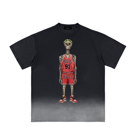 Chicago Bulls Skeleton Tee